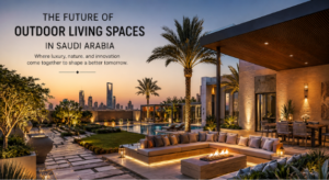 The future of outdoor living spaces in Saudi Arabia