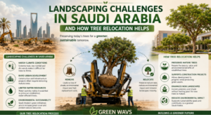 Landscaping Challenges in Saudi Arabia and How Tree Relocation Helps
